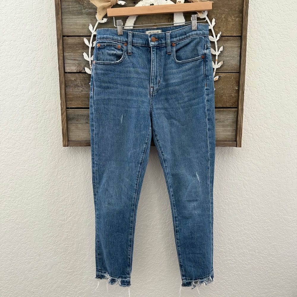 Madewell The High Rise Slim Boy Jean stretchy denim size 26 - Picture 1 of 10
